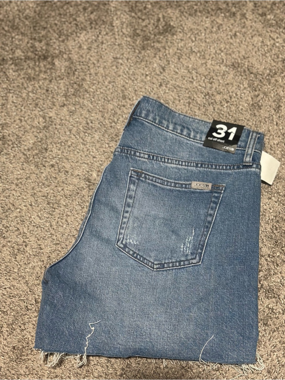 Women’s Blue Denim Jeans Shorts - 31 Waist